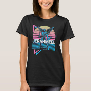 Jerahĭ Saint Jerahwaparchgel Retro Retro Retro T-shirt
