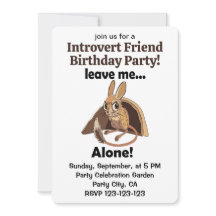 Jerboa Dier Laat Me Met Rust Introvert Verjaardag