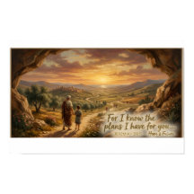 Jeremia 29:11 Schriftposter Bijbeltekst Muur