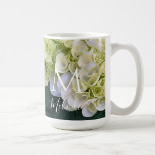 Jeremia 31:3 Bloemen Monogram Bijbel Verse Custom Koffiemok