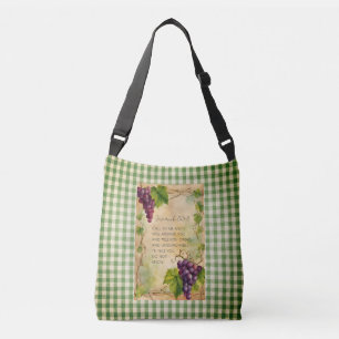 Jeremia 33:3 Christelijke Bijbelvers Crossbody Tas
