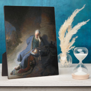 Jeremia Lamenting over de Herfst van Jeruzalem, Re Fotoplaat