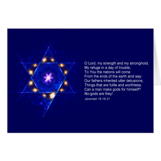 Jeremiah 16 (Voorkant Horizontaal)