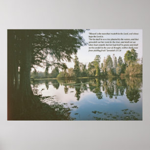 Jeremiah 17 — horizontaal poster