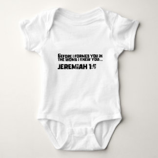 Jeremiah 1:5 romper