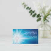 Jeremiah 29; 11-14 - Christelijk Visitekaartje (Staand voorkant)