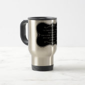 Jeremiah 29:11 Aangepaste Christelijke Gift Reisbeker (Voorkant links)