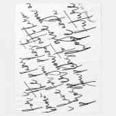 Jeremiah 29:11 Blanket Fleece Deken (Voorkant)