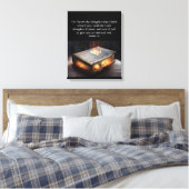 Jeremiah 29:11 canvas afdruk (Insitu (Slaapkamer))