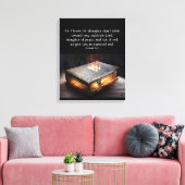 Jeremiah 29:11 canvas afdruk (Insitu (Woonkamer))