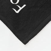 Jeremiah 29:11 fleece deken (Hoek)