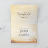 Jeremiah 29:11 "Je connais les plans" Carte de Gra (Intérieur)