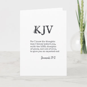 Jeremiah 29:11 KJV bijbelprijsopgave - kan worden  Kaart