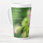 Jeremiah 29:11 Latte Mug (Angle gauche)