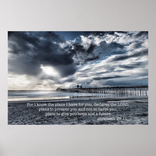 Jeremiah 29:11 poster (Voorkant)