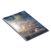 Jeremiah 29:11 Rainbow-laptop Notitieboek (Rechterzijde)