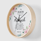 Jeremiah 29:11 Roze Rose Personaliseren (Hoek)