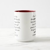 Jeremiah 29:1 Aangepaste Schrift Two-Tone Koffie M Mok (Midden)