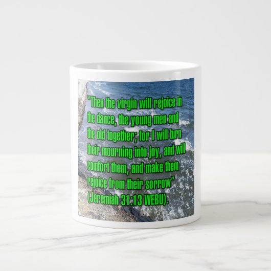 Jeremiah 31:13 WEBU Mug (Devant)