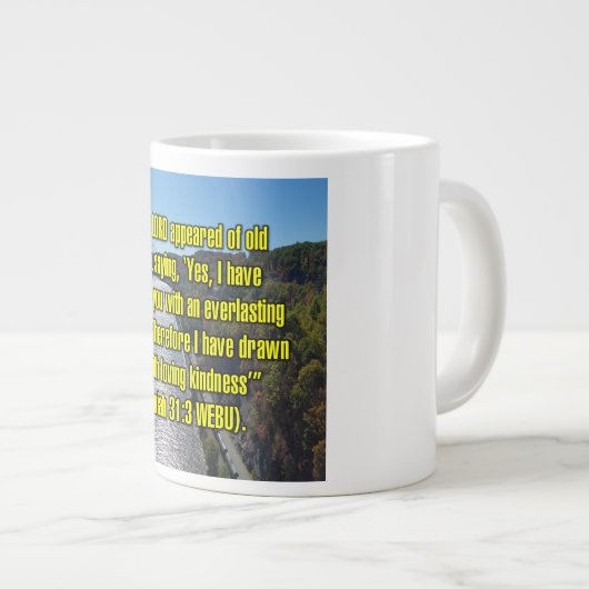 Jeremiah 31:3 WEBU Mug (Devant droit)