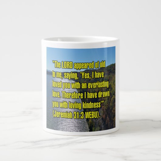 Jeremiah 31:3 WEBU Mug (Devant)