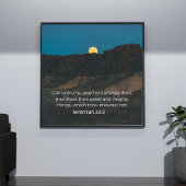 Jeremiah 33:3 KJV Wall Art – Scripture Poster