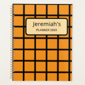 Jeremiah aanpasbaar planner (Voorkant)
