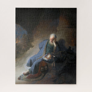 Jeremiah Destruction Jerusalem Bible Rembrandt Legpuzzel
