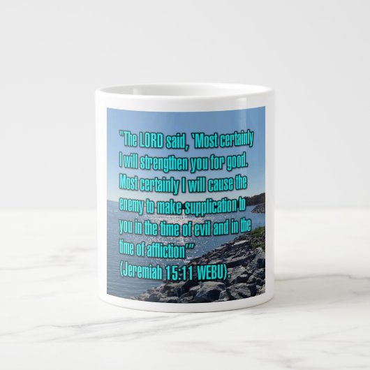 Jérémie 15:11 WEBU Mug (Devant)
