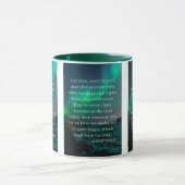 Jérémie 17:4 KJV Bible Écriture Pic Mug Deux Tons (Centre)