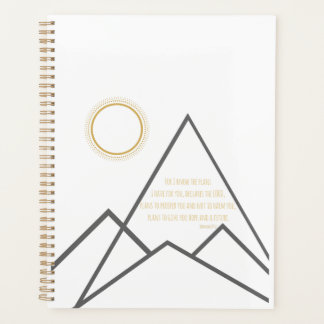 Jérémie 29:11 Car je connais les plans que j'ai po