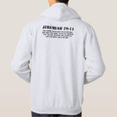 Jérémie 29:11-Sweat - shirt à capuche Sweat - shir (Dos)