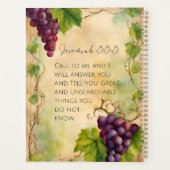 Jérémie 33:3 Verse de la Bible chrétienne (Dos)