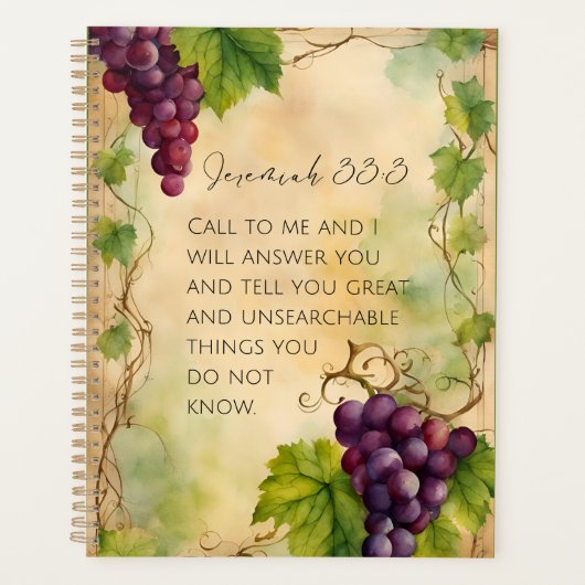 Jérémie 33:3 Version chrétienne de la Bible (Devant)