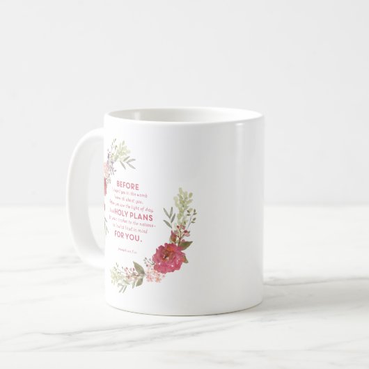 Jérémie à double face 1:5 Café Mug (Devant gauche)