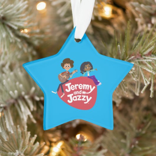 Jeremy and Jazzy Button Ornament (Boom)