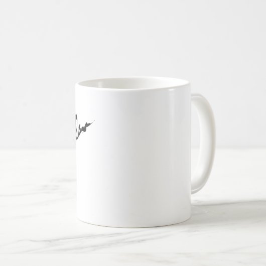 Jeremy Bentham signe Coffee Mug (Devant droit)