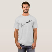 Jeremy Bentham signture T-Shirt (Voorkant volledig)