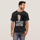 Jeremy Clarkson & quot;Sometimes My Genius Is Almo T-shirt (Voorkant volledig)