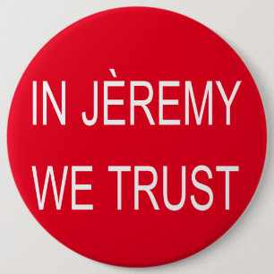 Jeremy Corbyn Arsène Badge Ronde Button 6,0 Cm
