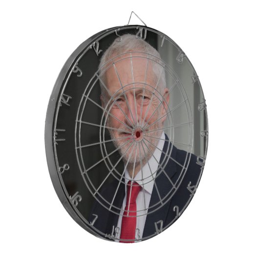 Jeremy Corbyn Dartbord (Voorkant Links)