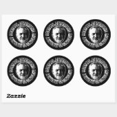 JEREMY CORBYN STICKER NOIR (Feuille)