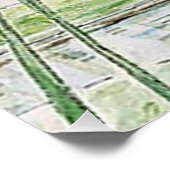 Jeremy Fisher neemt een grote sprong door Beatrix Perfect Poster (Hoek)