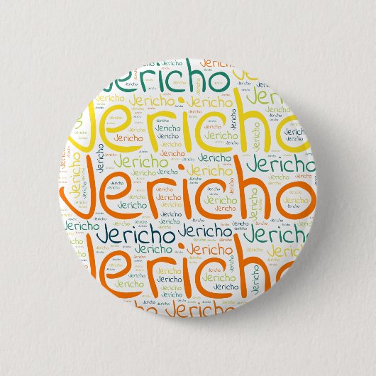 Jericho Ronde Button 5,7 Cm (Voorkant)