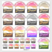 Jericoacoara Beach Brazilië Sticker (Vel)