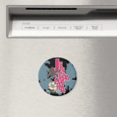 Jericoacoara T-shirts en geschenken Magneet (Insitu (Vaatwasser))