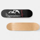 Jerikye en de Crawdads Skateboard Deck (Horizontaal)