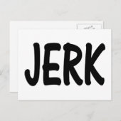 Jerk Briefkaart (Voorkant / Achterkant)