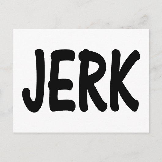 Jerk Briefkaart (Voorkant)