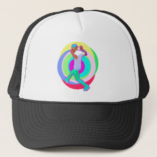 JERK DANCE logo Trucker Pet